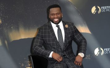 50 Cent at the "Power' photocall at the 57th Festival of Television in 2017