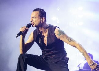 Dave Gahan of Depeche Mode in concert in 2018