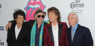 The Rolling Stones' Ronnie Wood, Keith Richards, Mick Jagger and Charlie Watts in 2016.