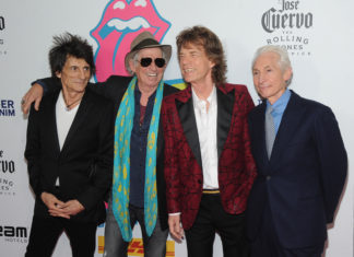 The Rolling Stones' Ronnie Wood, Keith Richards, Mick Jagger and Charlie Watts in 2016.