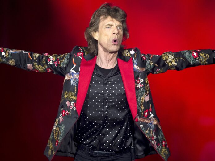 Mick Jagger of the Rolling Stones in concert in 2017