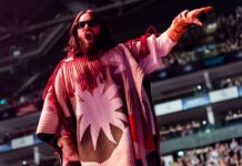Jared Leto Wants to See More Women in the Music Industry Jared Leto from Thirty Seconds to Mars in concert at The O2 Arena in London, 27 Mar 2018