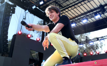 Charlie Puth performs at The Ultimate Family Festival, Los Angeles, 25 Mar 2018. Photo by Chelsea Lauren/WWD/REX/Shutterstock (9476014do)