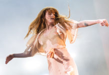 Florence Welch of Florence and the Machine performing at BBC's The Biggest Weekend Festival in 2018