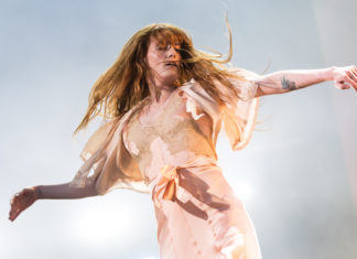 Florence Welch of Florence and the Machine performing at BBC's The Biggest Weekend Festival in 2018
