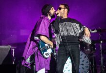 Kasabian on Why Newer Bands Don’t Headline Festivals Tom Meighan and Sergio Pizzorno of Kasabian perform at the Isle of Wight Festival, UK, 22 Jun 2018