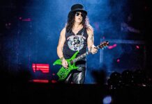 Guns N’ Roses “Already Started Working” On New Music Slash plays with Guns N' Roses in Sweden in 2017