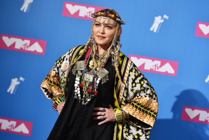 Madonna at the 2018 MTV Video Music Awards