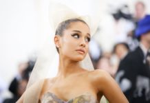Ariana Grande Teases a February Release to New Album Ariana Grande at The Metropolitan Museum of Art's Costume Institute Benefit celebrating the opening of Heavenly Bodies: Fashion and the Catholic Imagination in May 2018