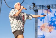 Bad Bunny in concert in 2018. Photo by RMV/REX/Shutterstock (9898868r)
