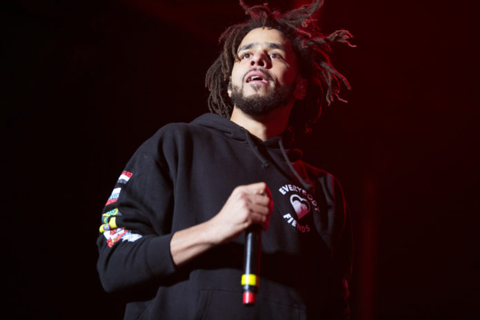 J. Cole at the Meadows Music and Arts Festival, New York, 2016