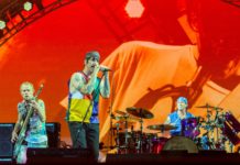 Red Hot Chili Peppers in concert in 2017