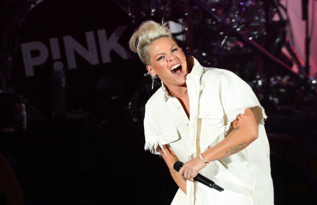 Pink to Be Honoured With Outstanding Contribution to Music Award at the