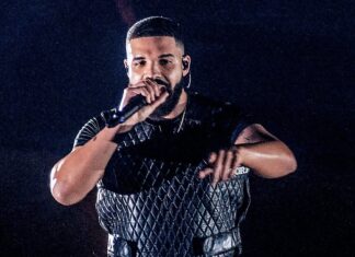 Drake in concert in 2018