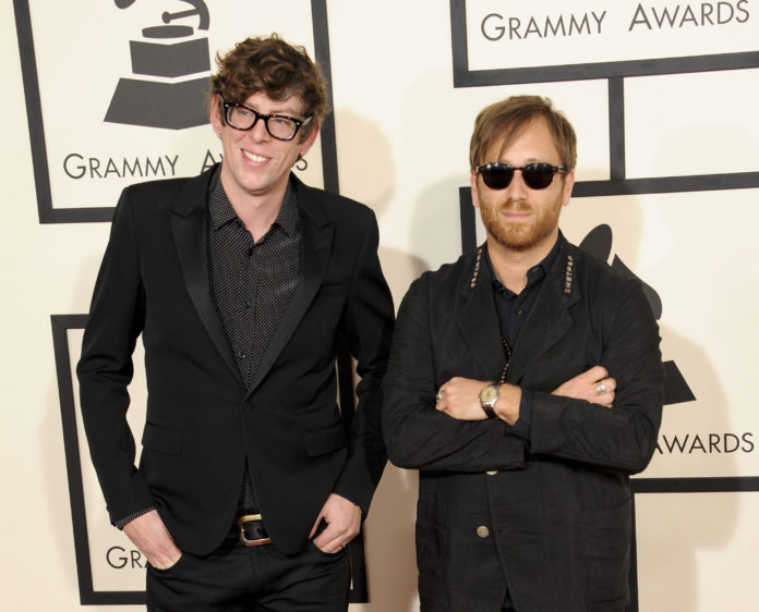 The Black Keys - Patrick Carney and Dan Auerbach - at the Grammys in 2015