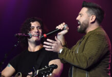 Check Out Full List of 2019 ACM Awards Winners Dan + Shay (Dan Smyers and Shay Mooney) in concert in 2019