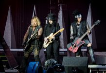 Mötley Crüe Album Sales Skyrocket Thanks to Netflix’s “The Dirt” Motley Crue - Vince Neil, Nikki Sixx, and Mick Mars - at Download Festival, 2015.
