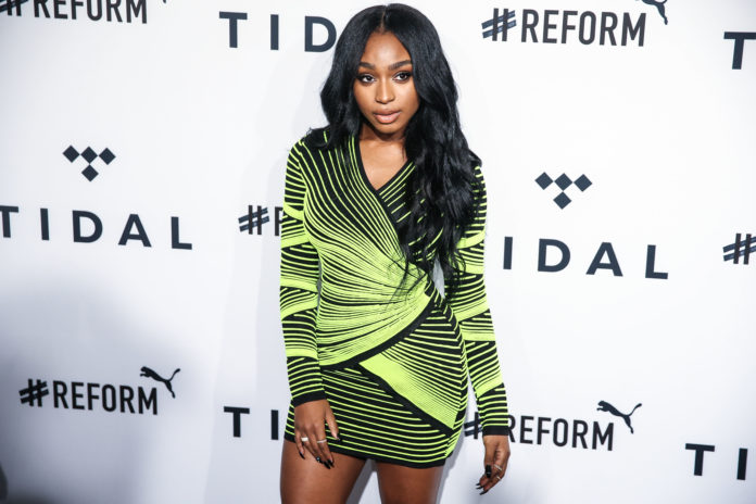 Normani at the Fourth annual TIDAL X: Brooklyn benefit concert in October 2018