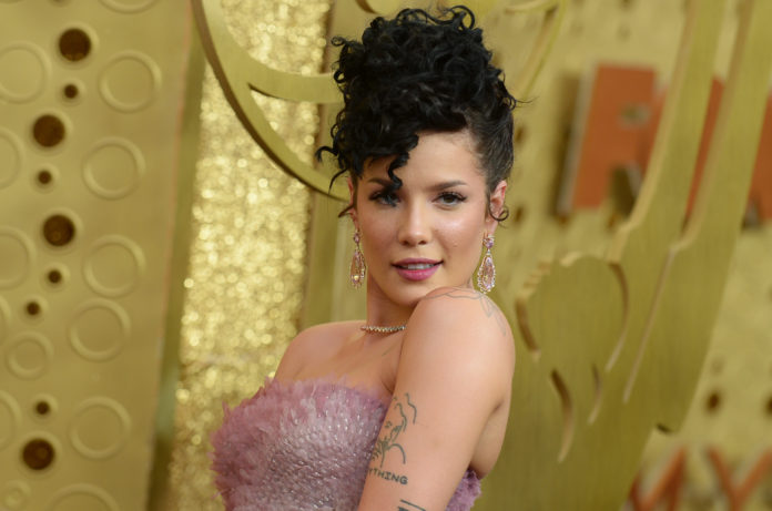Halsey at the 71st Annual Primetime Emmy Awards in 2019