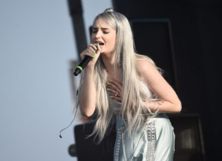 Kim Petras at Billboard Hot 100 Music Festival in 2018