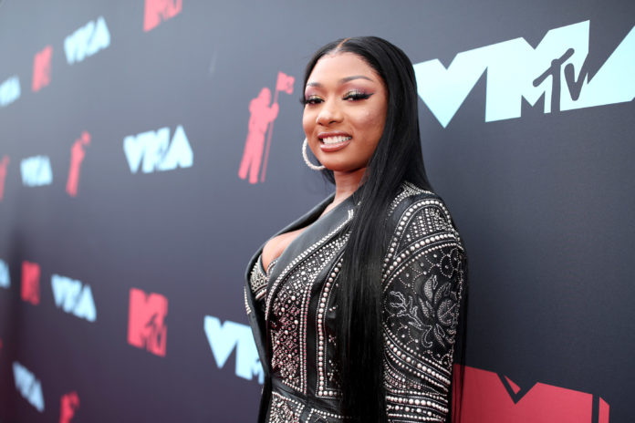 Megan Thee Stallion at the MTV Video Music Awards in August 2019