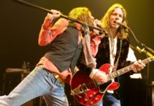 The Black Crowes Announce 2020 Reunion Tour The Black Crowes - Chris Robinson and Rich Robinson in concert at the Shepherds Bush Empire in March 2006.