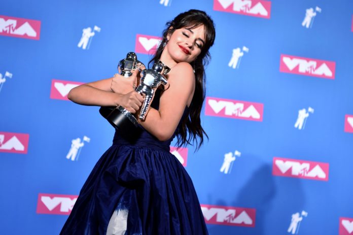 Camila Cabello at the 2018 MTV Video Music Awards