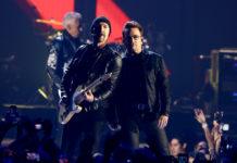U2 Release New Song “Ahisma” Before Heading to India The Edge and Bono of U2 at iHeartRadio Music Festival in 2016