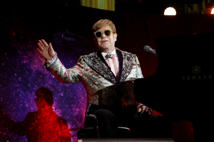 Sir Elton John announces the 