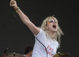Hayley Williams performs with Paramore at the Bonnaroo Music and Arts Festival in 2018