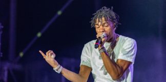 Lil Baby at "Day N Vegas" music festival in 2019