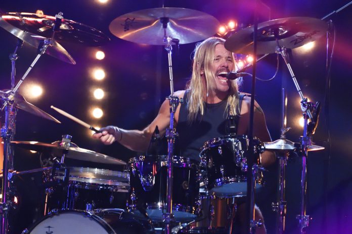 Foo Fighters' Taylor Hawkins at the 