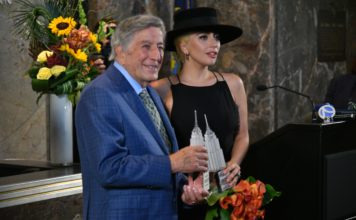 Tony Bennett and Lady Gaga in 2016
