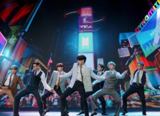 BTS at the 2020 MTV Video Music Awards.