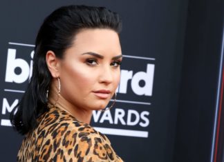 Demi Lovato at the Billboard Music Awards in 2018.