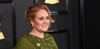 Adele at the Grammy Awards in 2017.