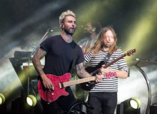 Maroon 5 at the BottleRock Napa Valley Festival in 2017.