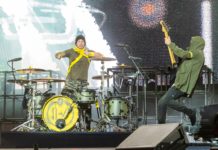 Twenty One Pilots Share New Single “Saturday” Twenty One Pilots' Josh Dun and Tyler Joseph in Leeds Festival in 2019.