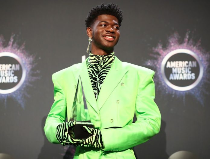 Lil Nas X at the American Music Awards in 2019