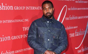 Kanye West at the Fashion Group International's Night of Stars Gala in 2019.