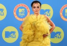 Rita Ora Drops Music Video for “Finish Line” Written by Diane Warren Rita Ora at the MTV Europe Music Awards in 2020