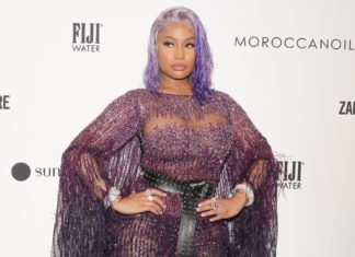 Nicki Minaj at New York Fashion Week in 2018