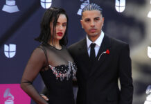 Rosalía and Rauw Alejandro Get Engaged in “Beso” Music Video Rosalia and Rauw Alejandro at the 23rd Latin Grammy Awards in 2022