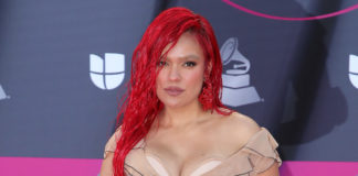 Karol G at the 23rd Latin Grammy Awards in November 2022