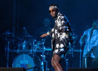 Diddy at the Something in the Water Music Festival in 2019
