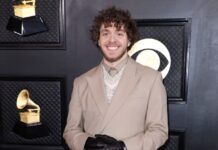 Jack Harlow Returns to No. 1 on Billboard Hot 100 With “Lovin on Me” Jack Harlow at the 65th Annual Grammy Awards in February 2023