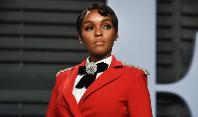 Janelle Monae at the Vanity Fair Oscar Party in 2018