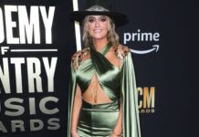 Lainey Wilson at the Academy of Country Music Awards in May 2023