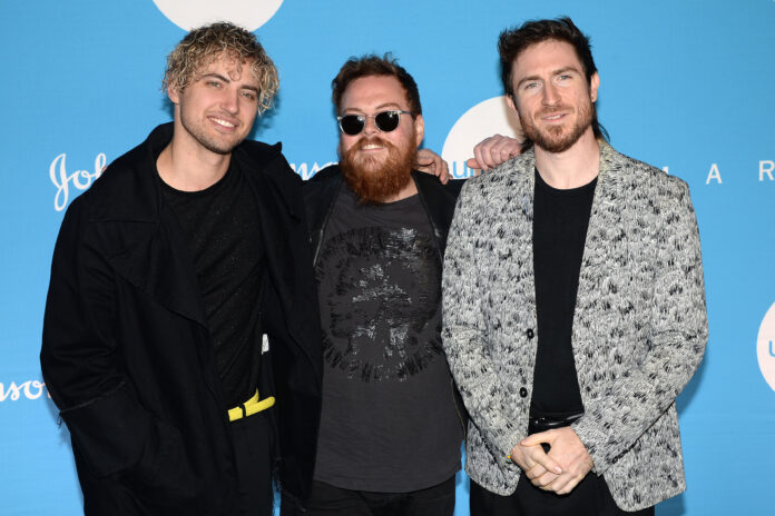 Walk the Moon - Kevin Ray, Nicholas Petricca and Sean Waugaman 15th Annual UNICEF Snowflake Ball in 2019