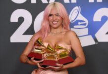 Best New Songs of the Week Karol G at the 24th Annual Latin Grammy Awards in November 2023